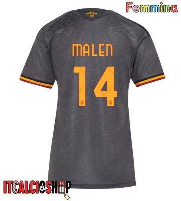 AS Roma Donyell Malen #14 Terza Maglia Femmina 2026-27 Manica Corta